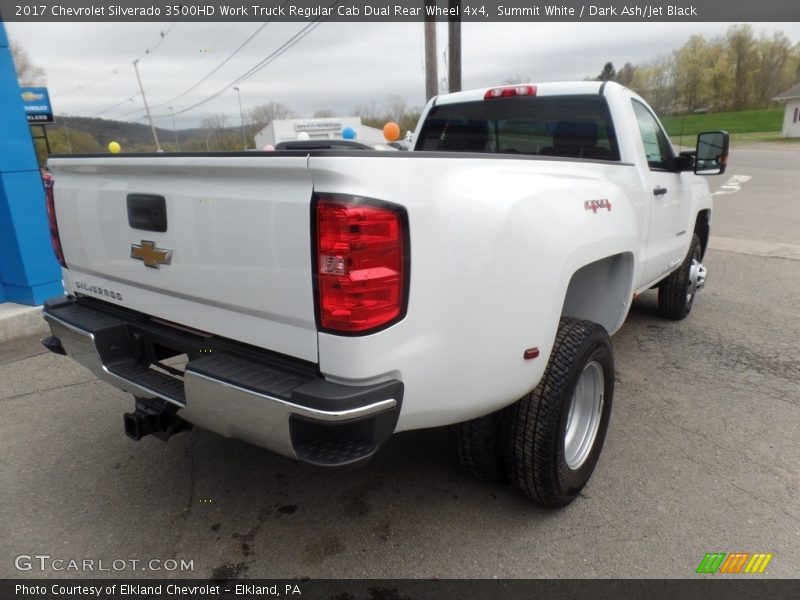 Summit White / Dark Ash/Jet Black 2017 Chevrolet Silverado 3500HD Work Truck Regular Cab Dual Rear Wheel 4x4
