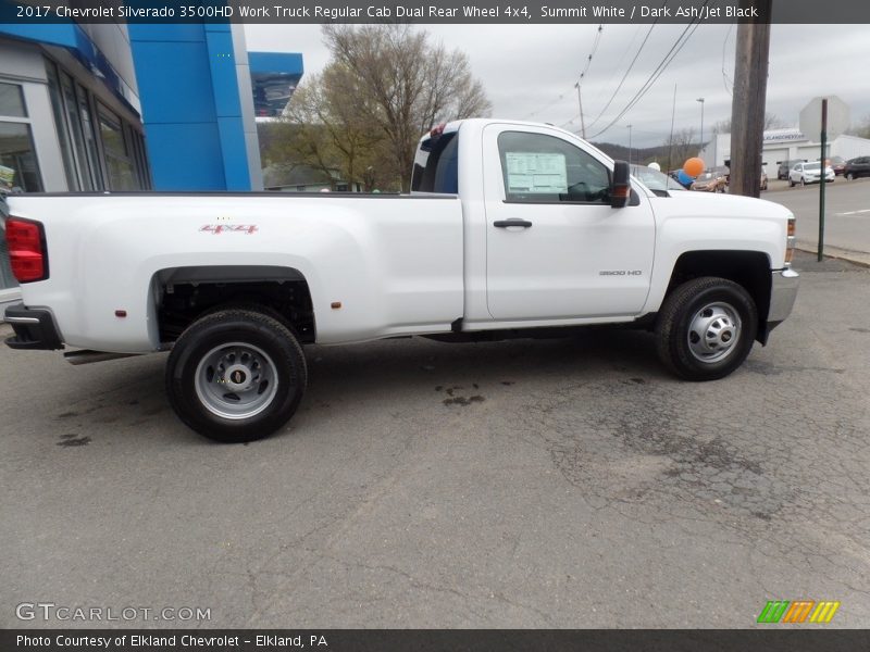  2017 Silverado 3500HD Work Truck Regular Cab Dual Rear Wheel 4x4 Summit White
