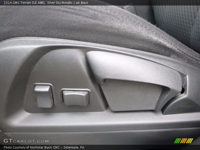 Silver Sky Metallic / Jet Black 2014 GMC Terrain SLE AWD