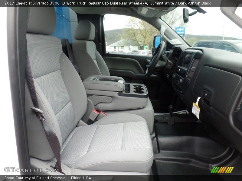 Front Seat of 2017 Silverado 3500HD Work Truck Regular Cab Dual Rear Wheel 4x4