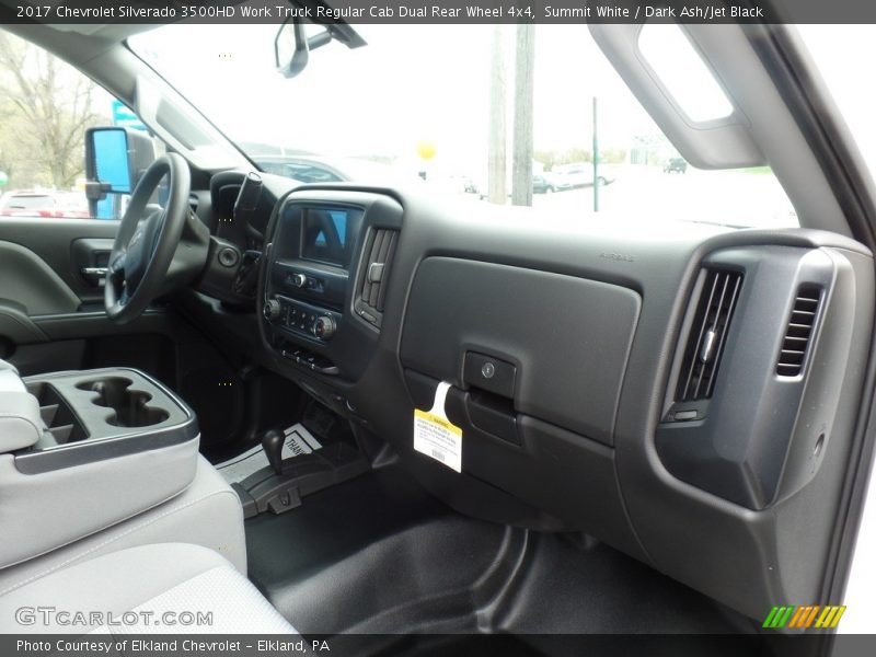 Dashboard of 2017 Silverado 3500HD Work Truck Regular Cab Dual Rear Wheel 4x4
