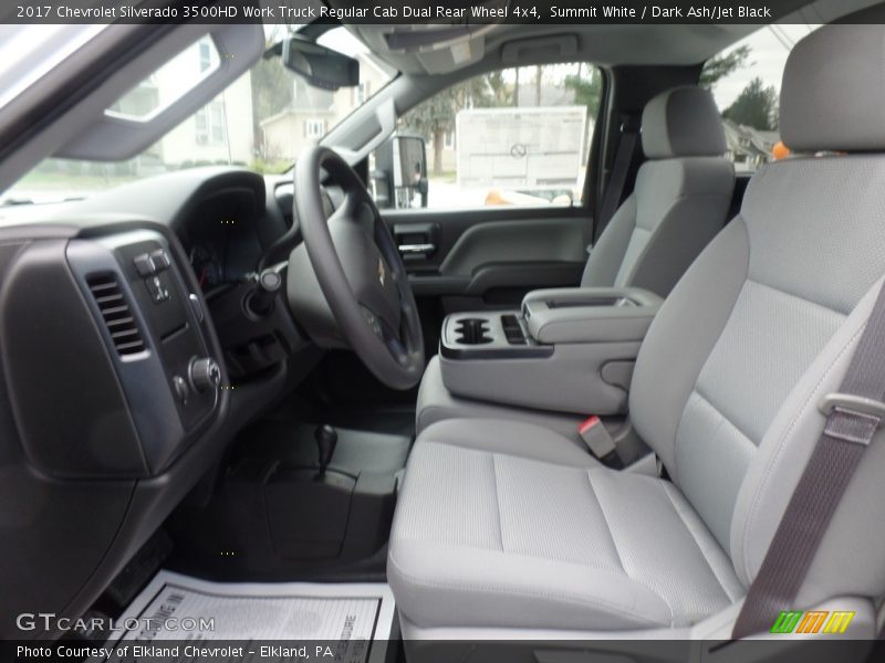 Front Seat of 2017 Silverado 3500HD Work Truck Regular Cab Dual Rear Wheel 4x4
