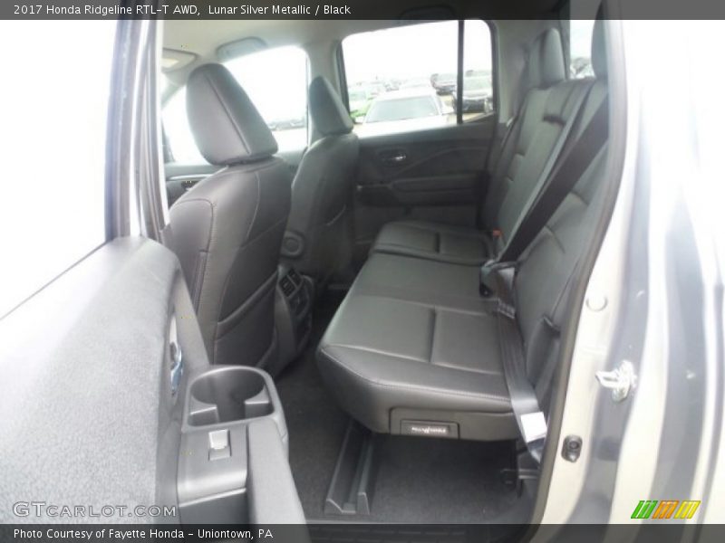 Lunar Silver Metallic / Black 2017 Honda Ridgeline RTL-T AWD