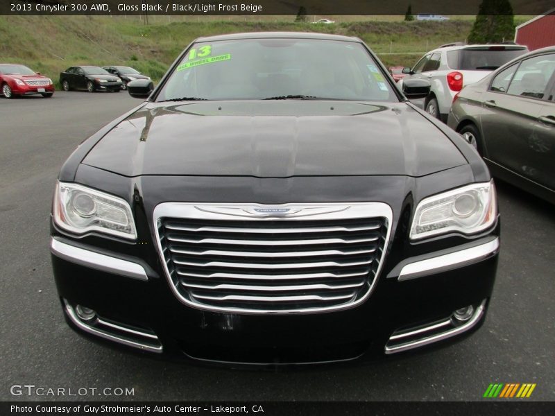 Gloss Black / Black/Light Frost Beige 2013 Chrysler 300 AWD