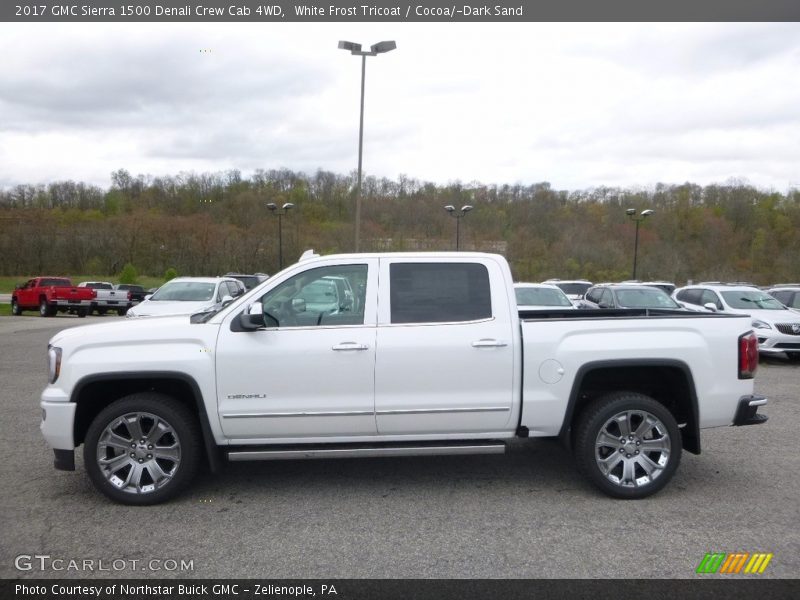  2017 Sierra 1500 Denali Crew Cab 4WD White Frost Tricoat