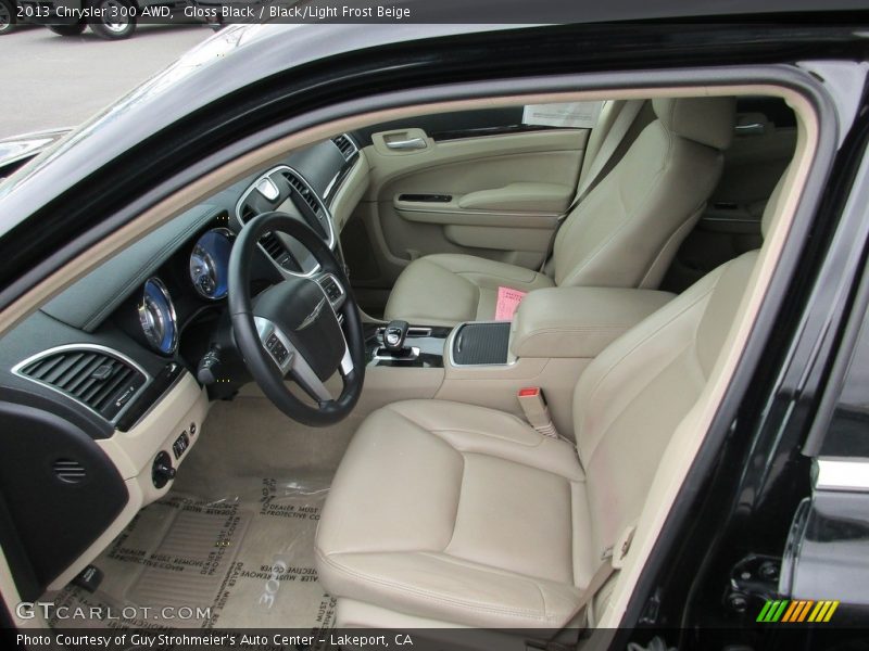 Gloss Black / Black/Light Frost Beige 2013 Chrysler 300 AWD