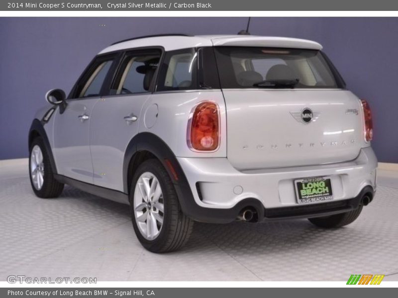 Crystal Silver Metallic / Carbon Black 2014 Mini Cooper S Countryman