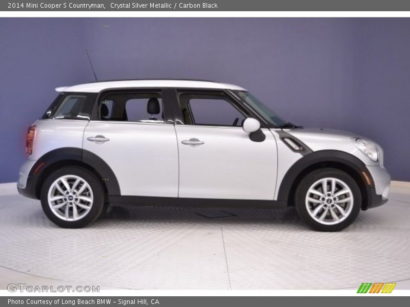 Crystal Silver Metallic / Carbon Black 2014 Mini Cooper S Countryman
