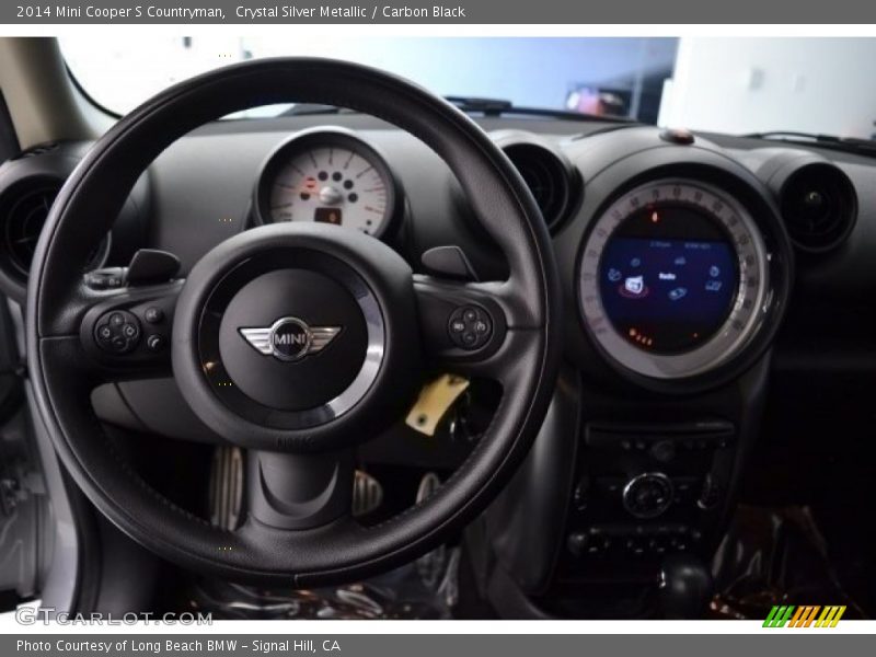 Crystal Silver Metallic / Carbon Black 2014 Mini Cooper S Countryman