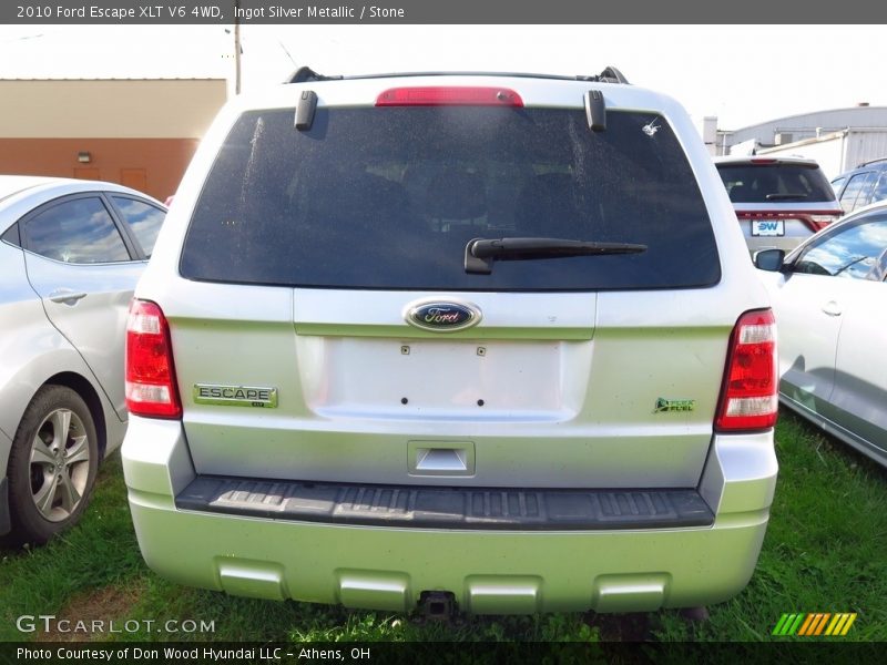 Ingot Silver Metallic / Stone 2010 Ford Escape XLT V6 4WD