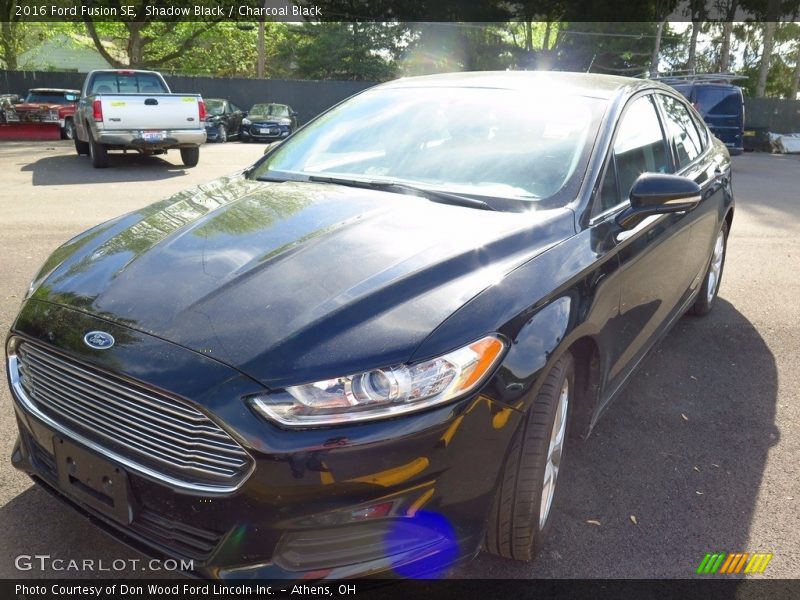 Shadow Black / Charcoal Black 2016 Ford Fusion SE