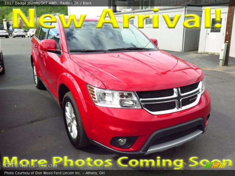 Redline 2K / Black 2017 Dodge Journey SXT AWD