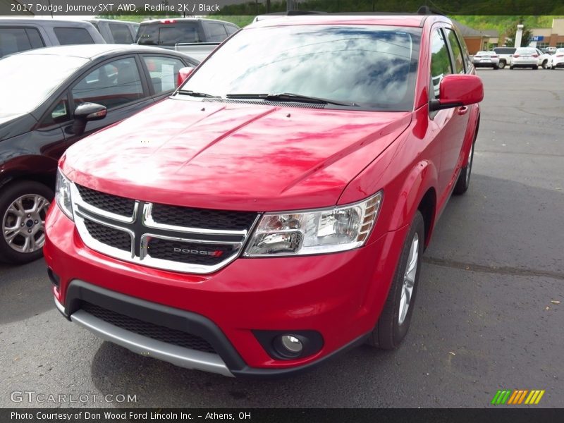 Redline 2K / Black 2017 Dodge Journey SXT AWD