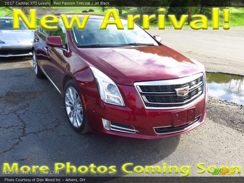 Red Passion Tintcoat / Jet Black 2017 Cadillac XTS Luxury