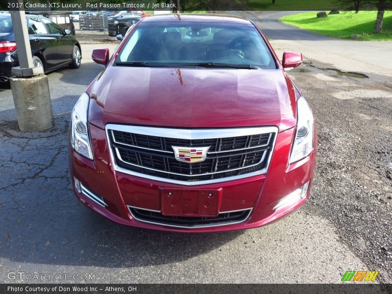 Red Passion Tintcoat / Jet Black 2017 Cadillac XTS Luxury