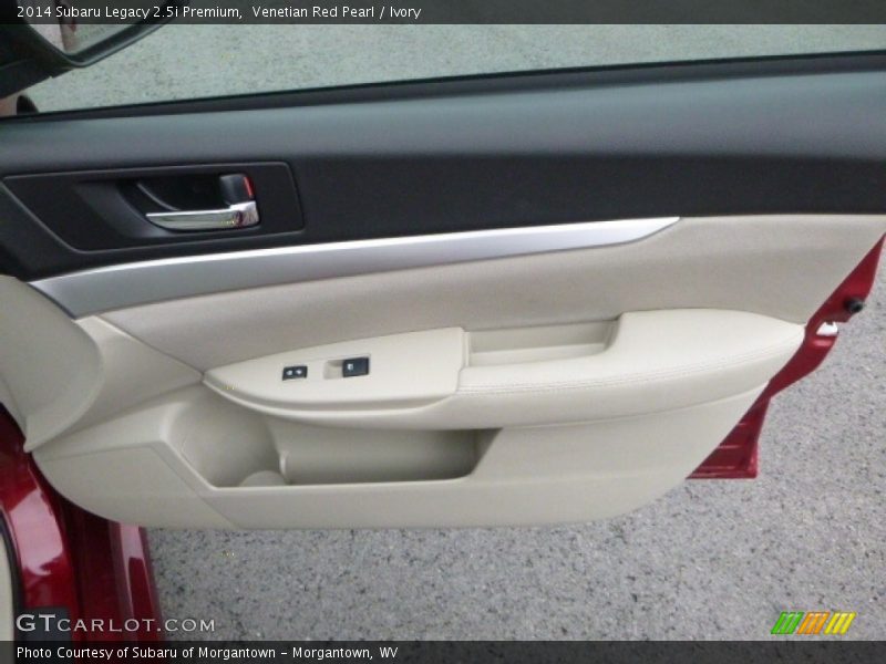 Venetian Red Pearl / Ivory 2014 Subaru Legacy 2.5i Premium