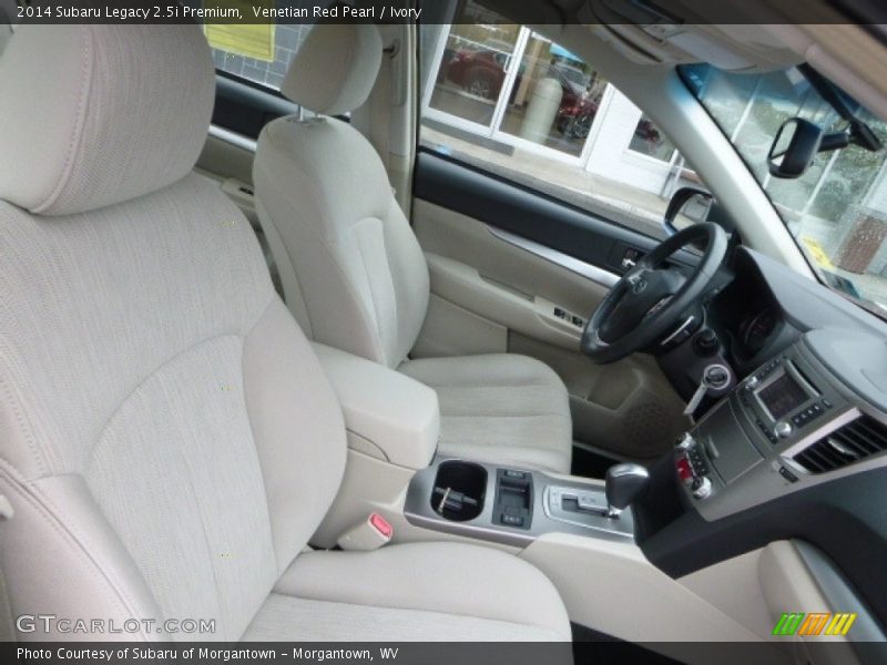 Venetian Red Pearl / Ivory 2014 Subaru Legacy 2.5i Premium