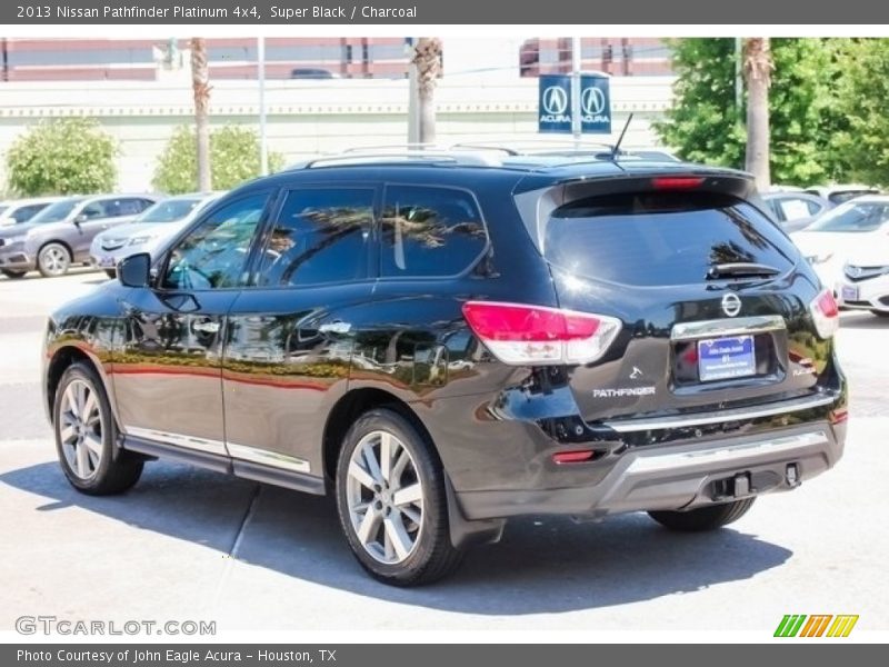 Super Black / Charcoal 2013 Nissan Pathfinder Platinum 4x4