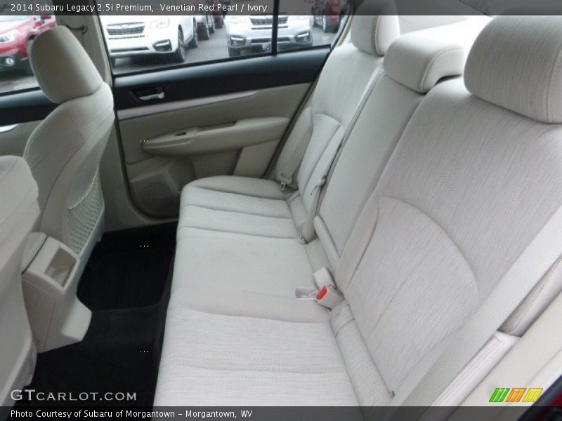Venetian Red Pearl / Ivory 2014 Subaru Legacy 2.5i Premium