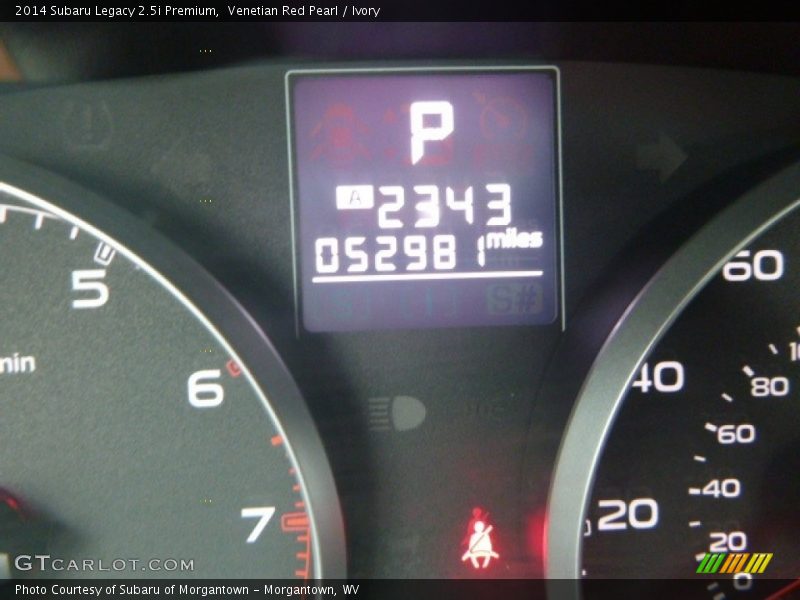 Venetian Red Pearl / Ivory 2014 Subaru Legacy 2.5i Premium