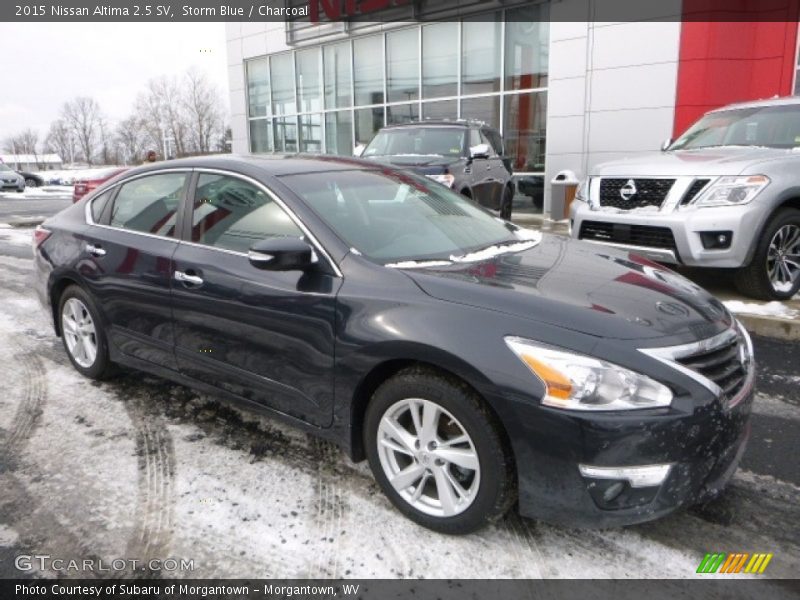 Storm Blue / Charcoal 2015 Nissan Altima 2.5 SV