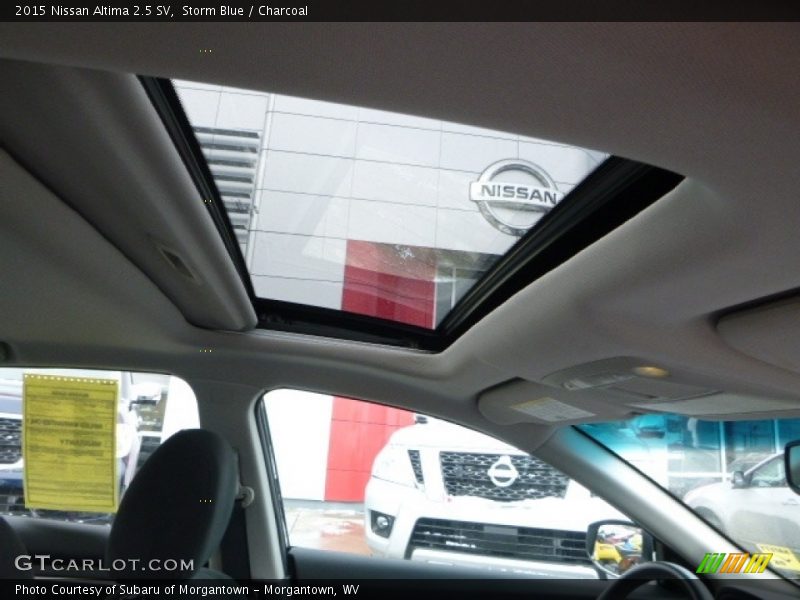 Storm Blue / Charcoal 2015 Nissan Altima 2.5 SV