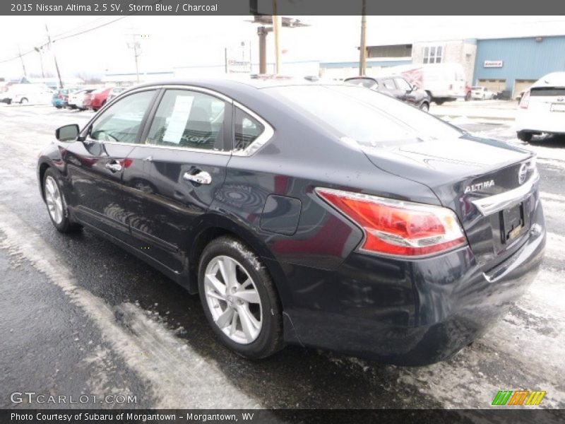 Storm Blue / Charcoal 2015 Nissan Altima 2.5 SV