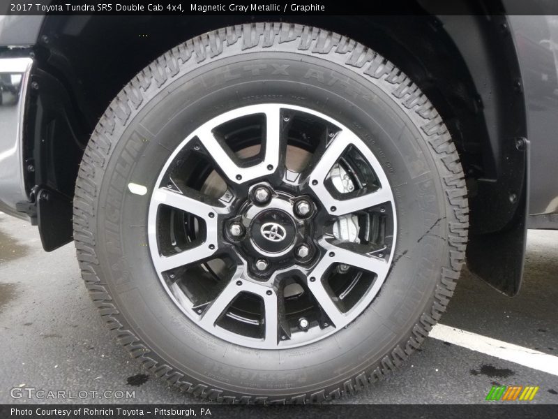 Magnetic Gray Metallic / Graphite 2017 Toyota Tundra SR5 Double Cab 4x4