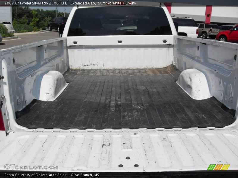 Summit White / Ebony 2007 Chevrolet Silverado 2500HD LT Extended Cab