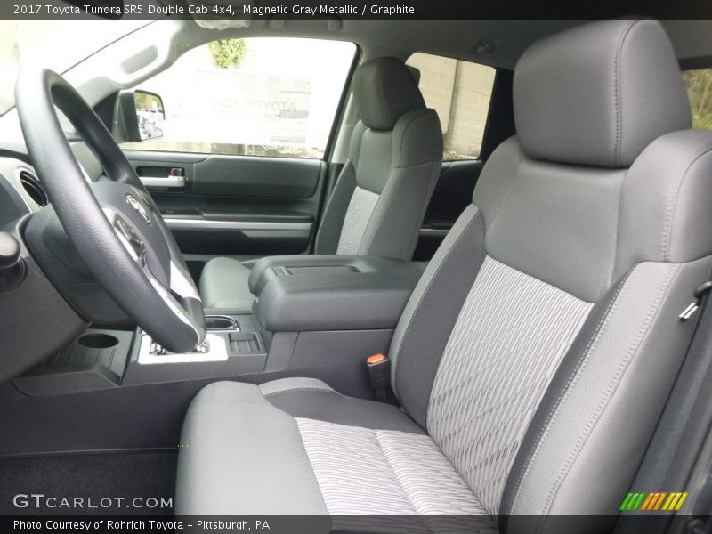 Magnetic Gray Metallic / Graphite 2017 Toyota Tundra SR5 Double Cab 4x4