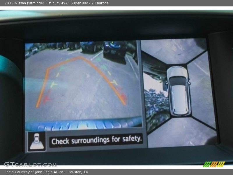 Super Black / Charcoal 2013 Nissan Pathfinder Platinum 4x4