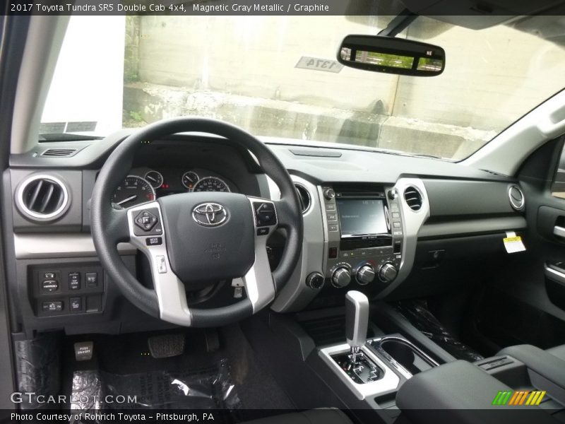 Magnetic Gray Metallic / Graphite 2017 Toyota Tundra SR5 Double Cab 4x4