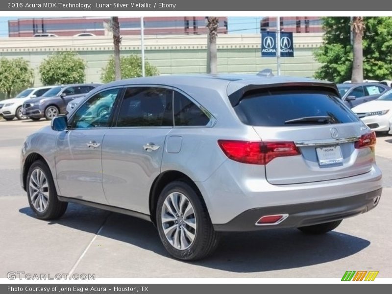 Lunar Silver Metallic / Ebony 2016 Acura MDX Technology
