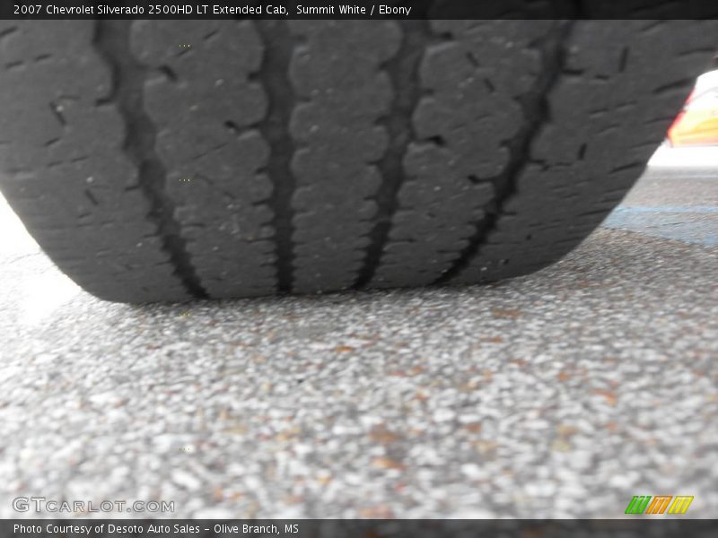 Summit White / Ebony 2007 Chevrolet Silverado 2500HD LT Extended Cab