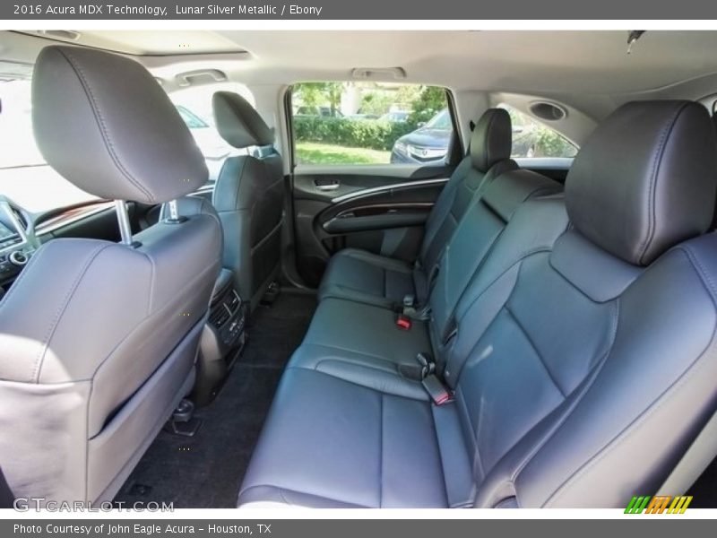 Lunar Silver Metallic / Ebony 2016 Acura MDX Technology