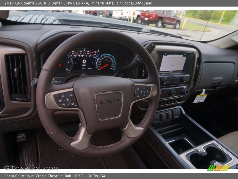 Dashboard of 2017 Sierra 2500HD Denali Crew Cab 4x4