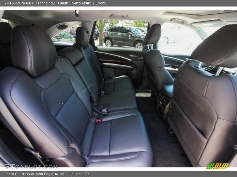 Lunar Silver Metallic / Ebony 2016 Acura MDX Technology