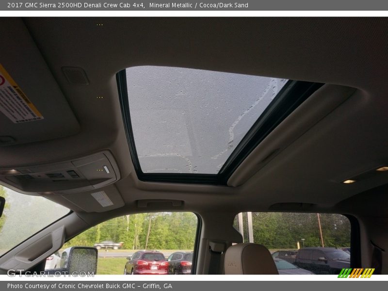 Mineral Metallic / Cocoa/Dark Sand 2017 GMC Sierra 2500HD Denali Crew Cab 4x4