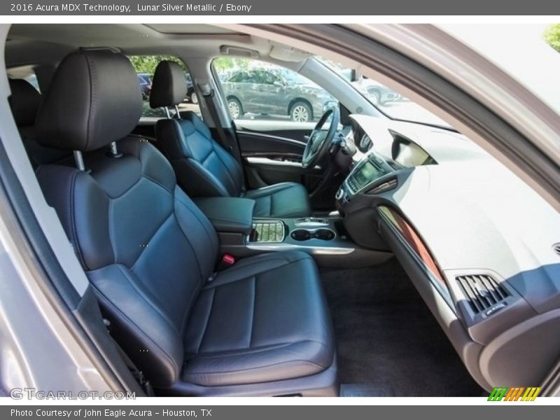 Lunar Silver Metallic / Ebony 2016 Acura MDX Technology