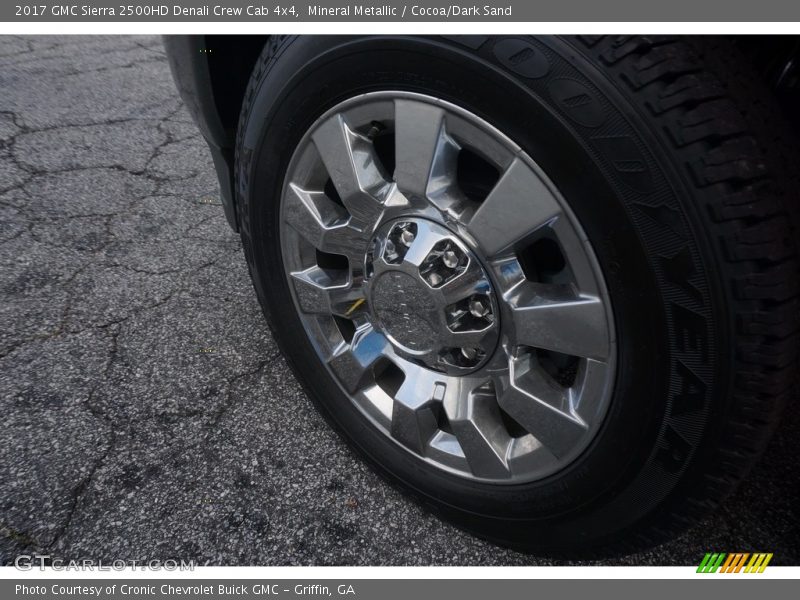 Mineral Metallic / Cocoa/Dark Sand 2017 GMC Sierra 2500HD Denali Crew Cab 4x4