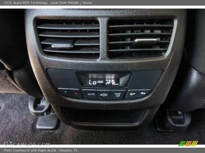 Lunar Silver Metallic / Ebony 2016 Acura MDX Technology
