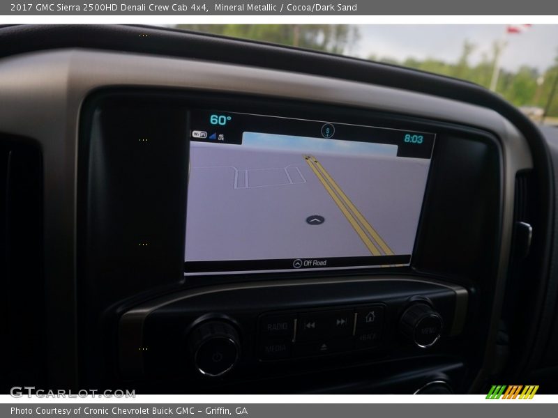 Mineral Metallic / Cocoa/Dark Sand 2017 GMC Sierra 2500HD Denali Crew Cab 4x4