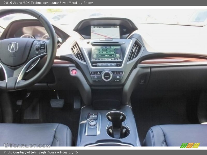 Lunar Silver Metallic / Ebony 2016 Acura MDX Technology