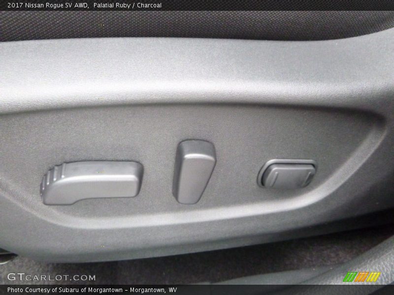 Palatial Ruby / Charcoal 2017 Nissan Rogue SV AWD