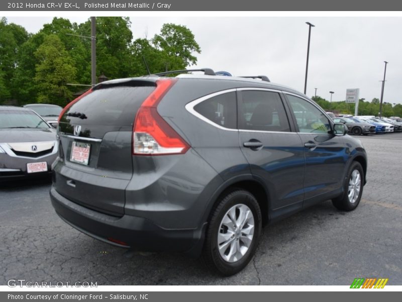 Polished Metal Metallic / Gray 2012 Honda CR-V EX-L
