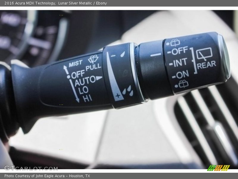 Lunar Silver Metallic / Ebony 2016 Acura MDX Technology
