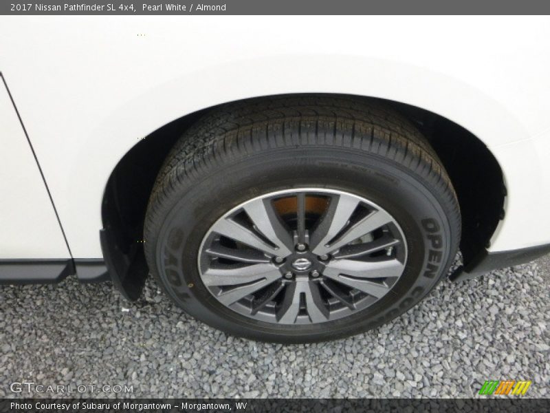 Pearl White / Almond 2017 Nissan Pathfinder SL 4x4