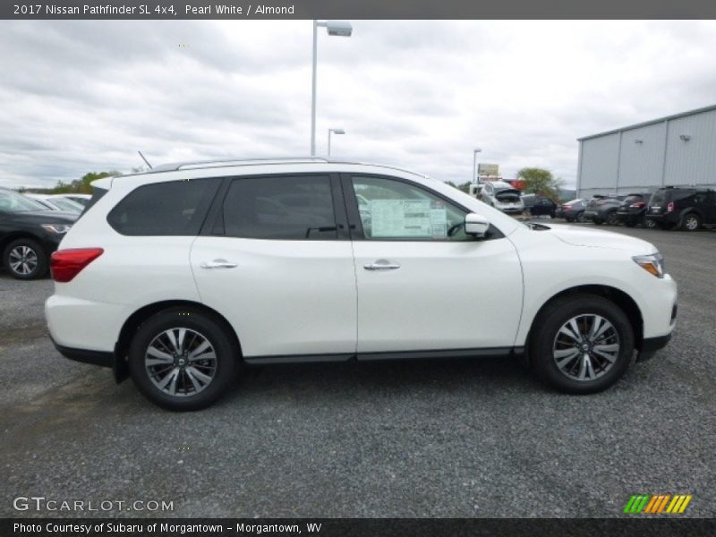 Pearl White / Almond 2017 Nissan Pathfinder SL 4x4
