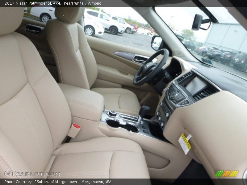 Pearl White / Almond 2017 Nissan Pathfinder SL 4x4