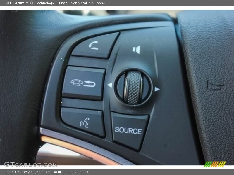 Lunar Silver Metallic / Ebony 2016 Acura MDX Technology